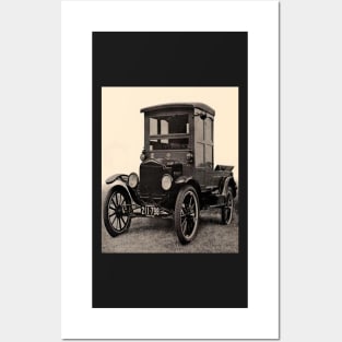 Vintage Antique Car-Available As Art Prints-Mugs,Cases,Duvets,T Shirts,Stickers,etc Posters and Art